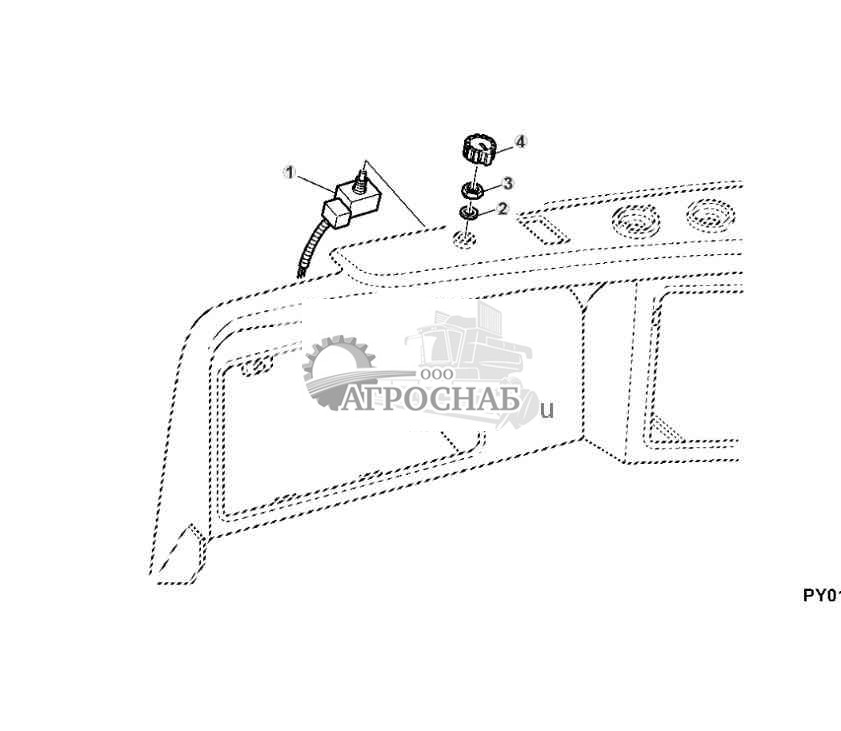 ПОТЕНЦИОМЕТР ДЛЯ КРУИЗ-КОНТРОЛЯ 